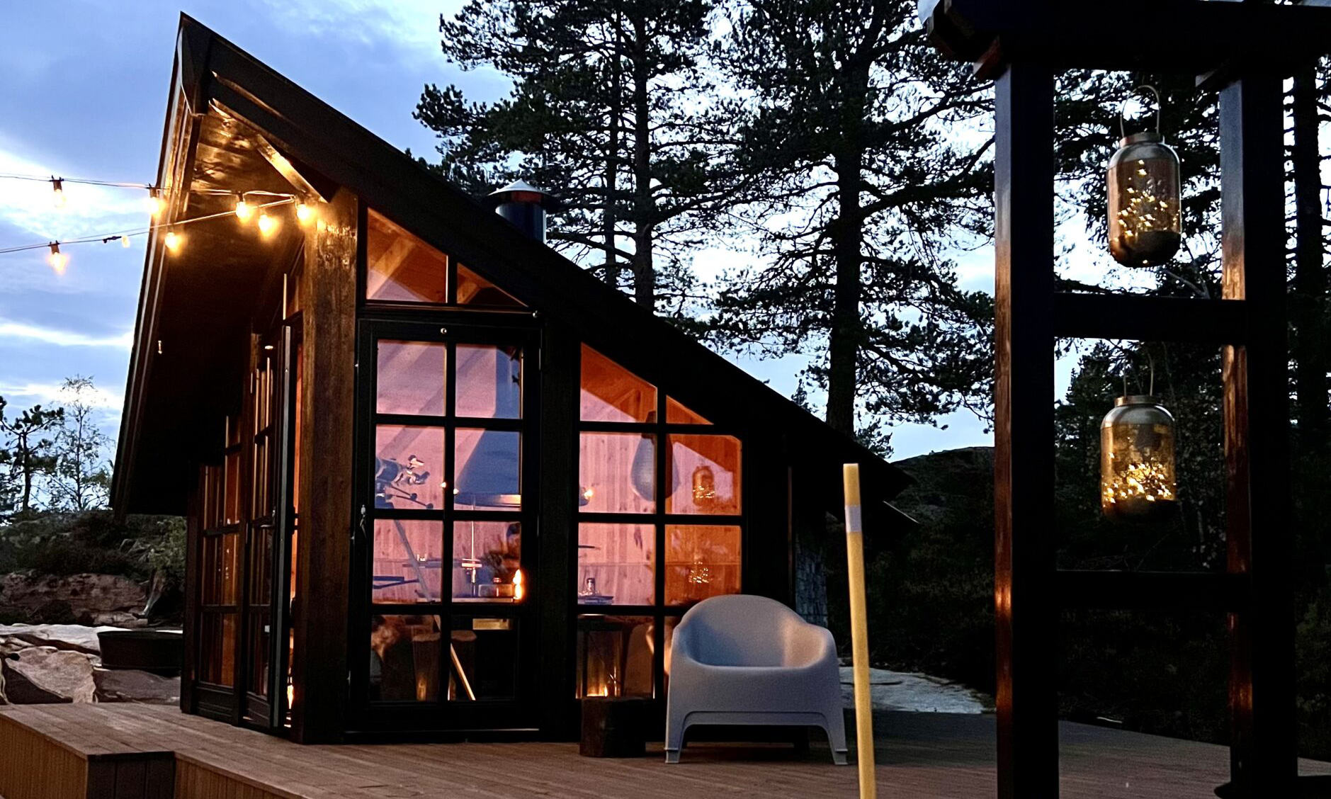 Grillhytte – ferdig levert, klar til bruk