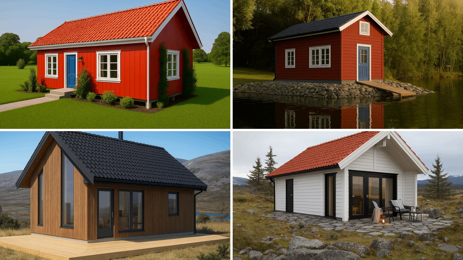 Anneks, bryggerhus eller hytte – finn småhuset som passer deg